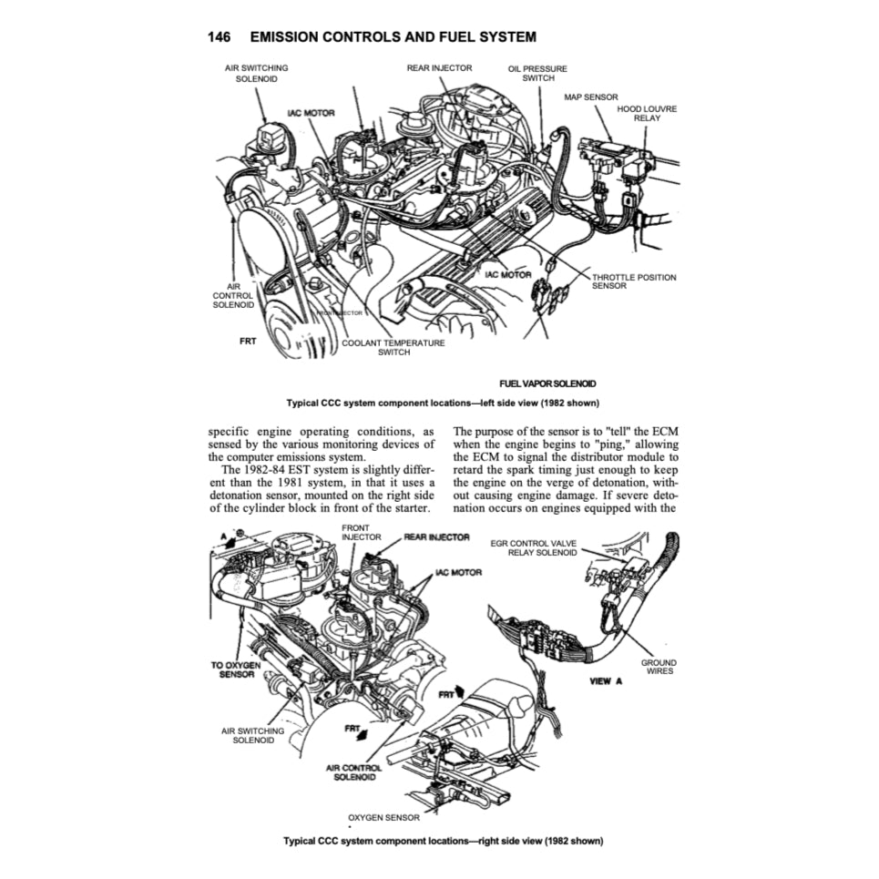 CHEVROLET CORVETTE C3 (1967-1982) SERVICE WORKSHOP MANUAL + ELECTRICAL TROUBLESHOOTING MANUAL