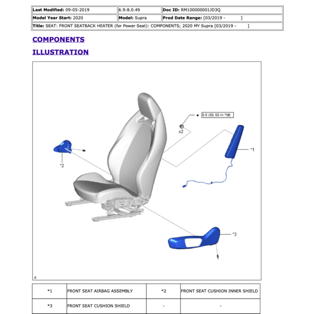 TOYOTA GR SUPRA (2019-2022) SERVICE WORKSHOP MANUAL