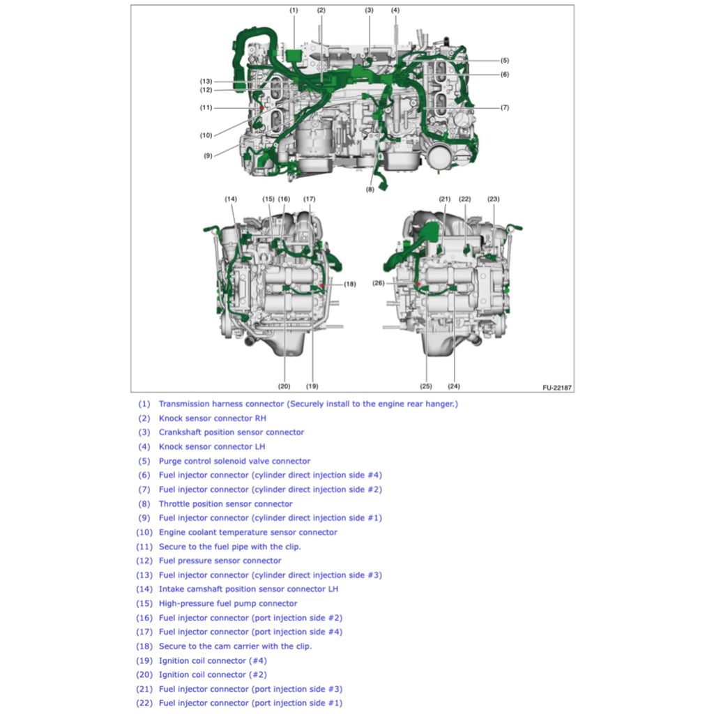 TOYOTA GR86 ZN8 (2021+) SERVICE WORKBOOK WORKSHOP MANUAL + PARTS CATALOGUE