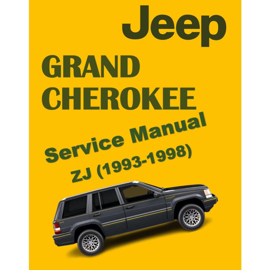 JEEP GRAND CHEROKEE ZJ (1993-1998) SERVICE WORKSHOP MANUAL+ PARTS CATALOGUE