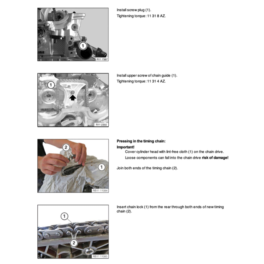 BMW ENGINE N42 N43 N45 N46 SERVICE REPAIR MANUAL