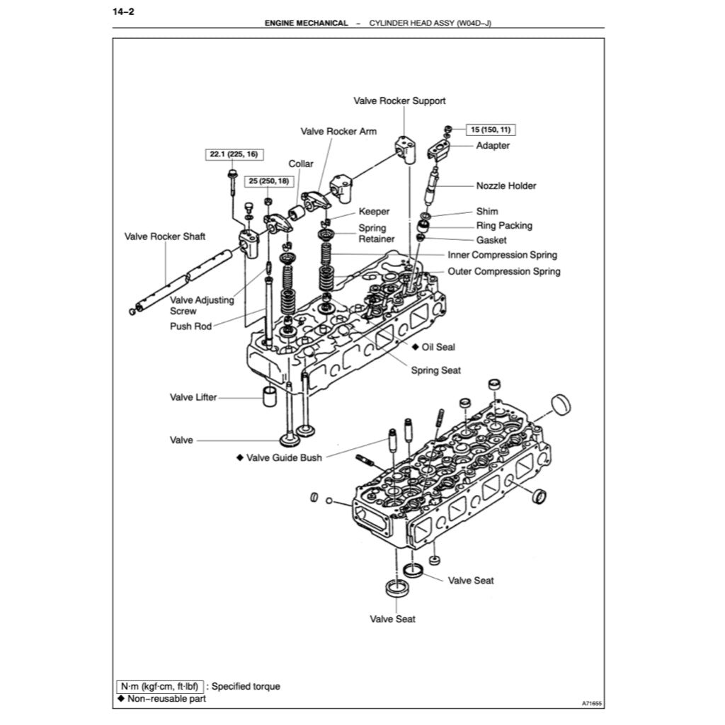 HINO ENGINE W04D-J WORKSHOP SERVICE REPAIR MANUAL