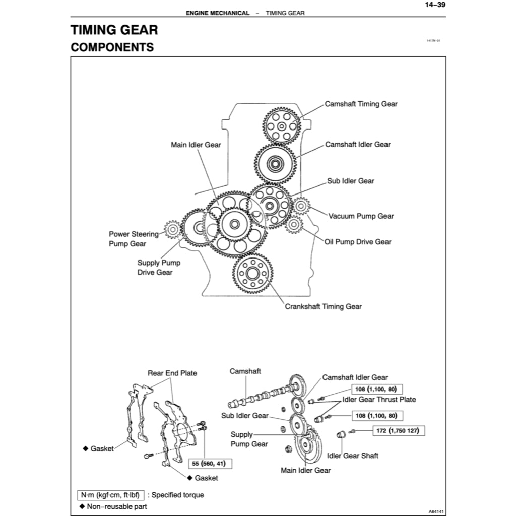 HINO ENGINE SC05C B/TA/TB WORKSHOP SERVICE REPAIR MANUAL