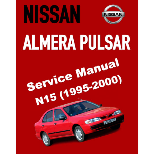 NISSAN ALMERA PULSAR N15 (1995-2000) SERVICE WORKSHOP MANUAL
