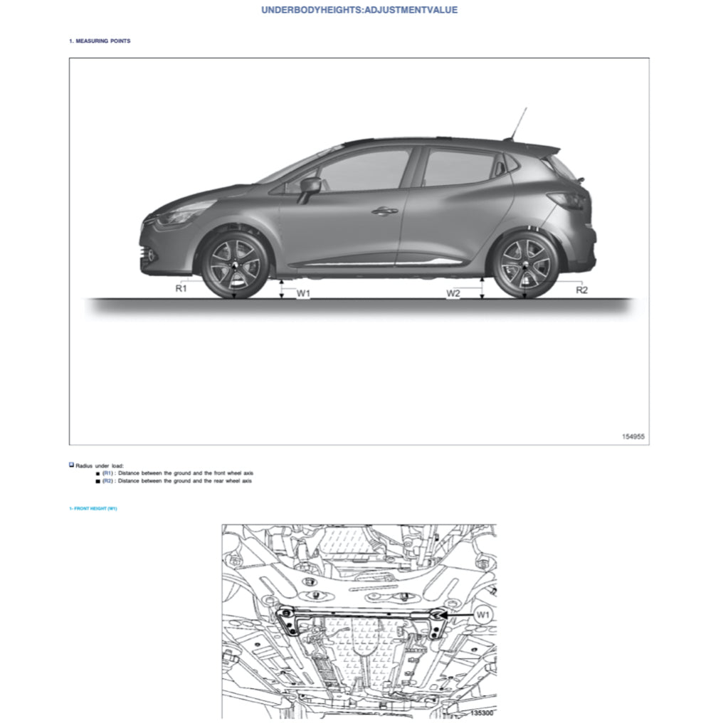 RENAULT CLIO IV BH/KH (2012-2020) SERVICE WORKSHOP MANUAL