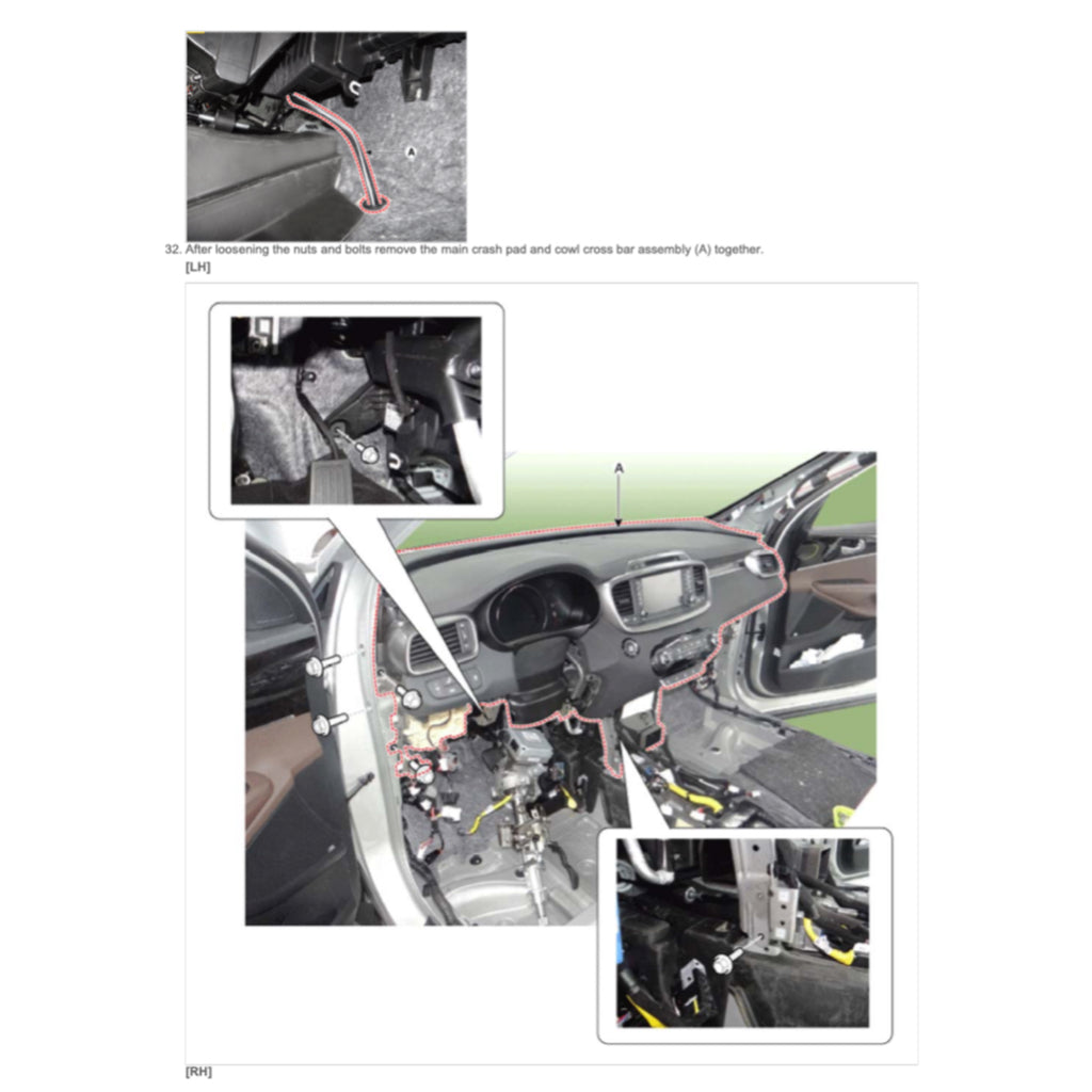 KIA SORENTO UM (2015-2018) SERVICE WORKSHOP MANUAL