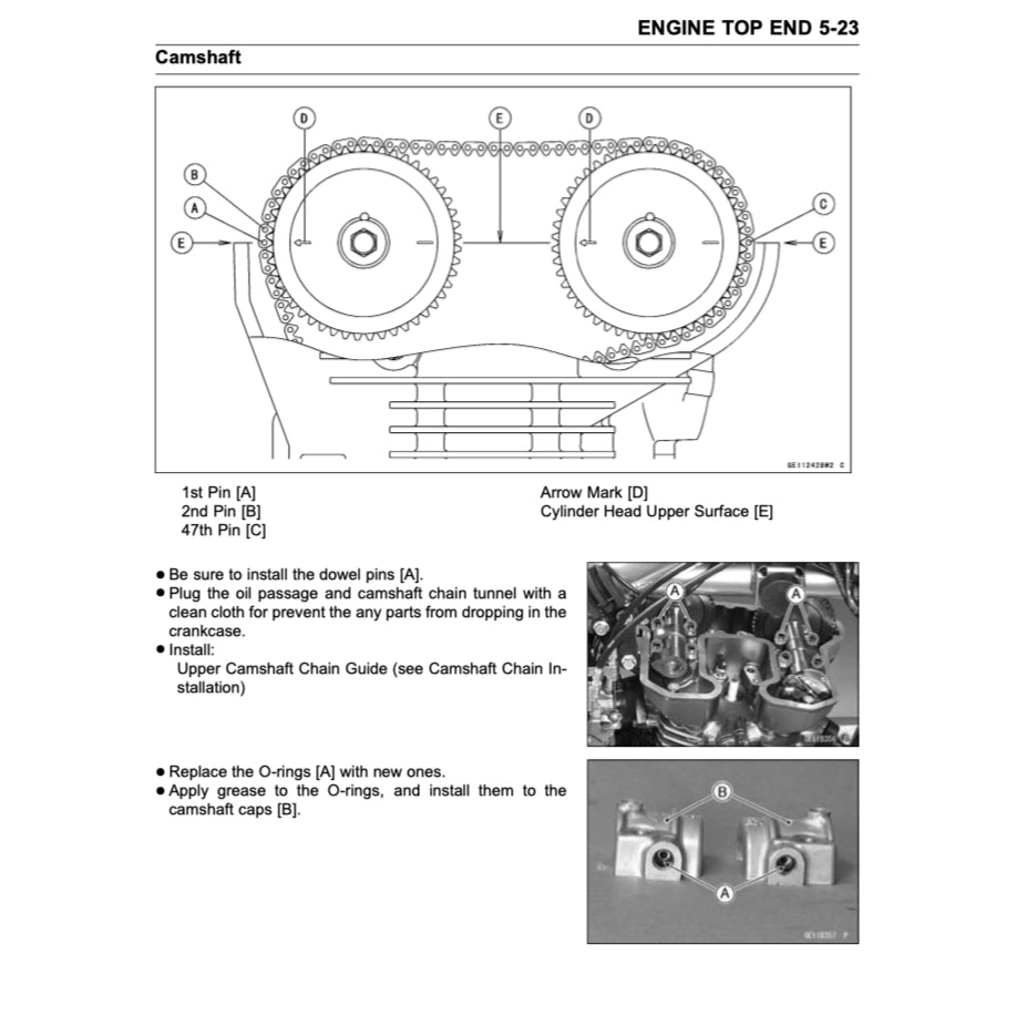 KAWASAKI KLR650 (2008-2021) SERVICE WORKSHOP MANUAL + OWNER'S MANUAL