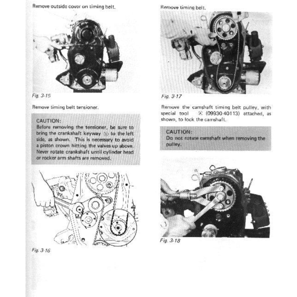 SUZUKI LJ80 JIMNY (1977-1981) SERVICE WORKSHOP MANUAL + PARTS CATALOGUE
