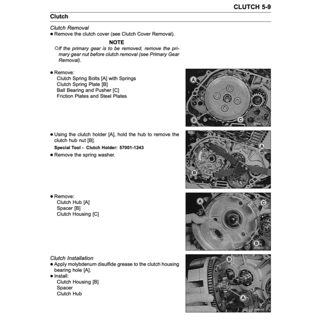 KAWASAKI ELIMINATOR 125 / MODENAS JAGUH 175 (1997-2007) SERVICE WORKSHOP MANUAL + PARTS CATALOGUE + OWNER'S MANUAL