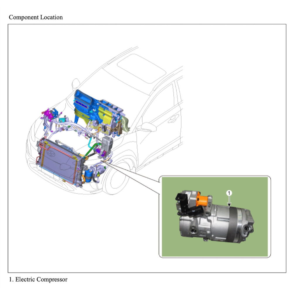 HYUNDAI KONA EV OS (2018-2023) SERVICE WORKSHOP MANUAL