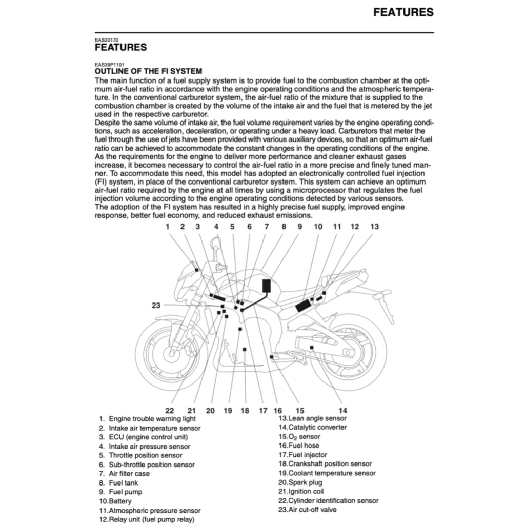 YAMAHA FZ8N FZ8 FAZER8 FAZER 8 (2010-2015) SERVICE WORKSHOP MANUAL + OWNER'S MANUAL