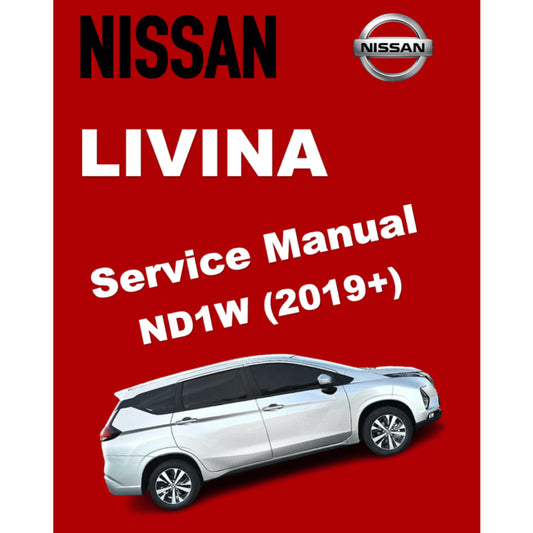 NISSAN LIVINA (2019-2023) SERVICE WORKSHOP MANUAL