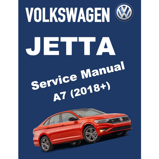 VW JETTA A7 (2018-2023) SERVICE WORKSHOP MANUAL