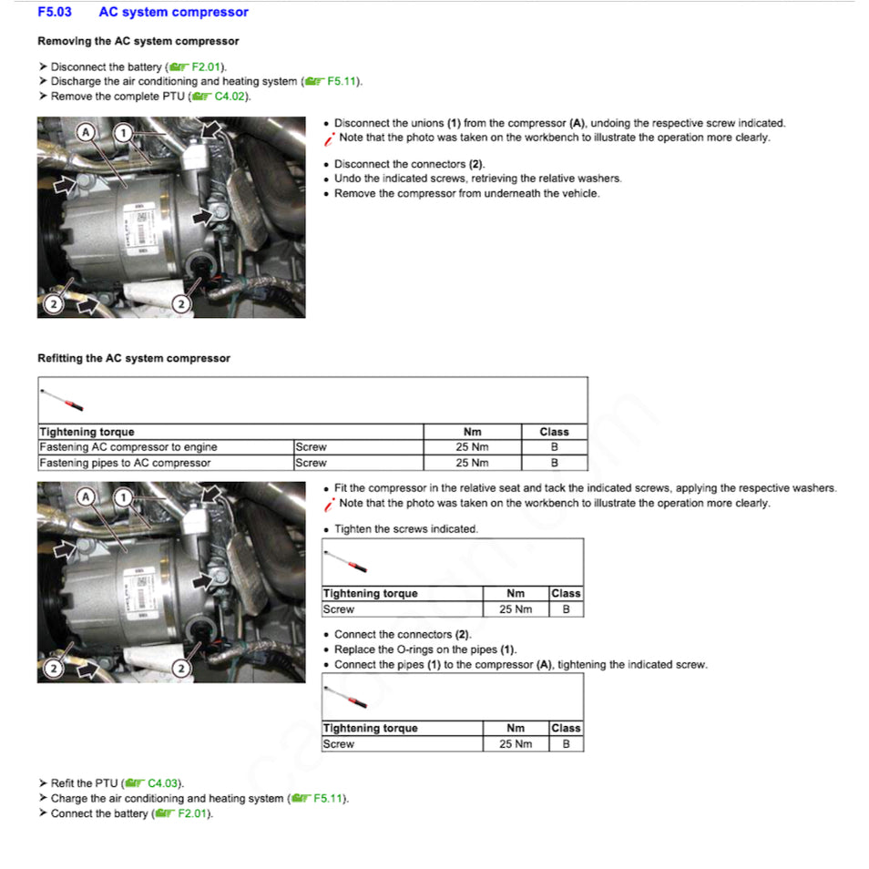 FERRARI FF F151 (2011-2016) SERVICE WORKSHOP MANUAL