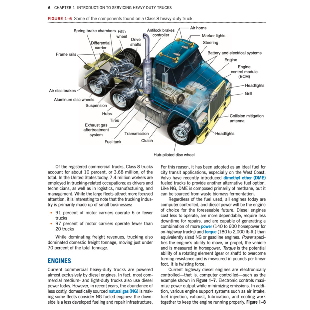 !!! NEW !!! [WORKSHOP SPECIAL] HEAVY-DUTY TRUCK SYSTEMS 7TH ED. (2018) - S. BENNETT