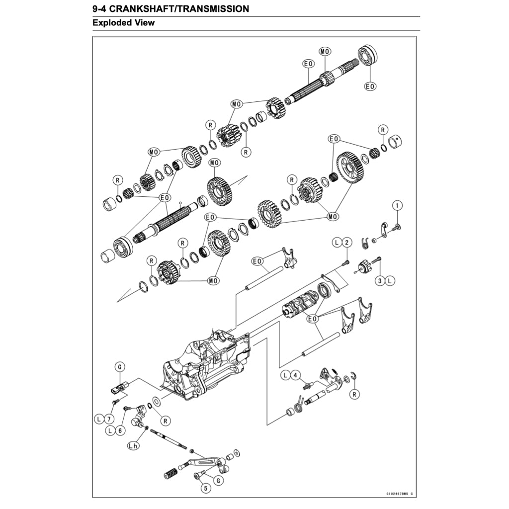 KAWASAKI ZR1000 (2017-2022) SERVICE WORKSHOP MANUAL + PARTS CATALOGUE