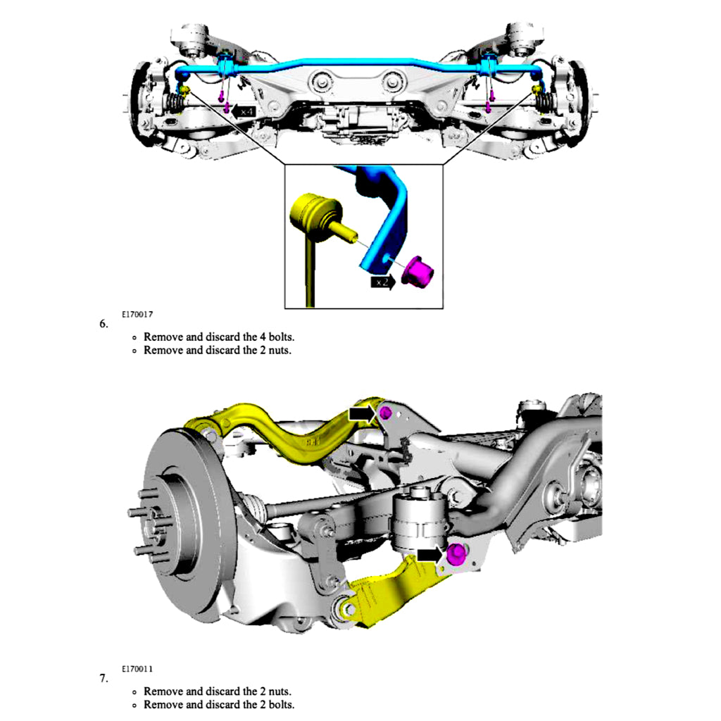 JAGUAR E-PACE X540 Service Workshop Manual (2017+)