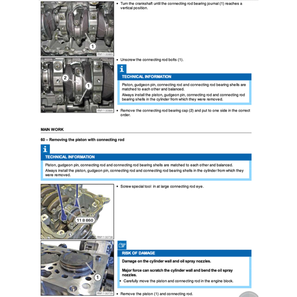 BMW G11/G12 (2015-2022) SERVICE WORKSHOP MANUAL