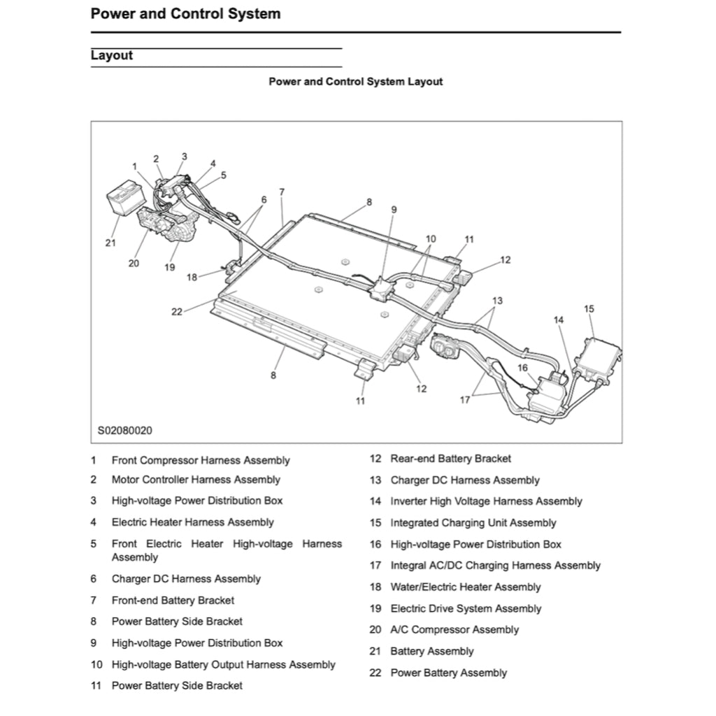 MAXUS MIFA9 EV (2023+) SERVICE WORKSHOP MANUAL