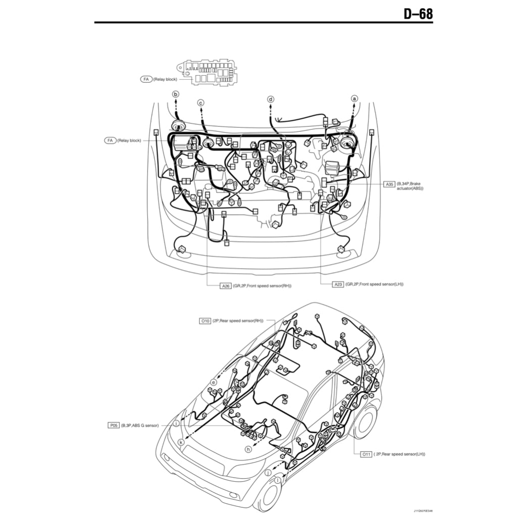 TOYOTA RUSH J200/F700 (2006-2016) SERVICE WORKSHOP MANUAL