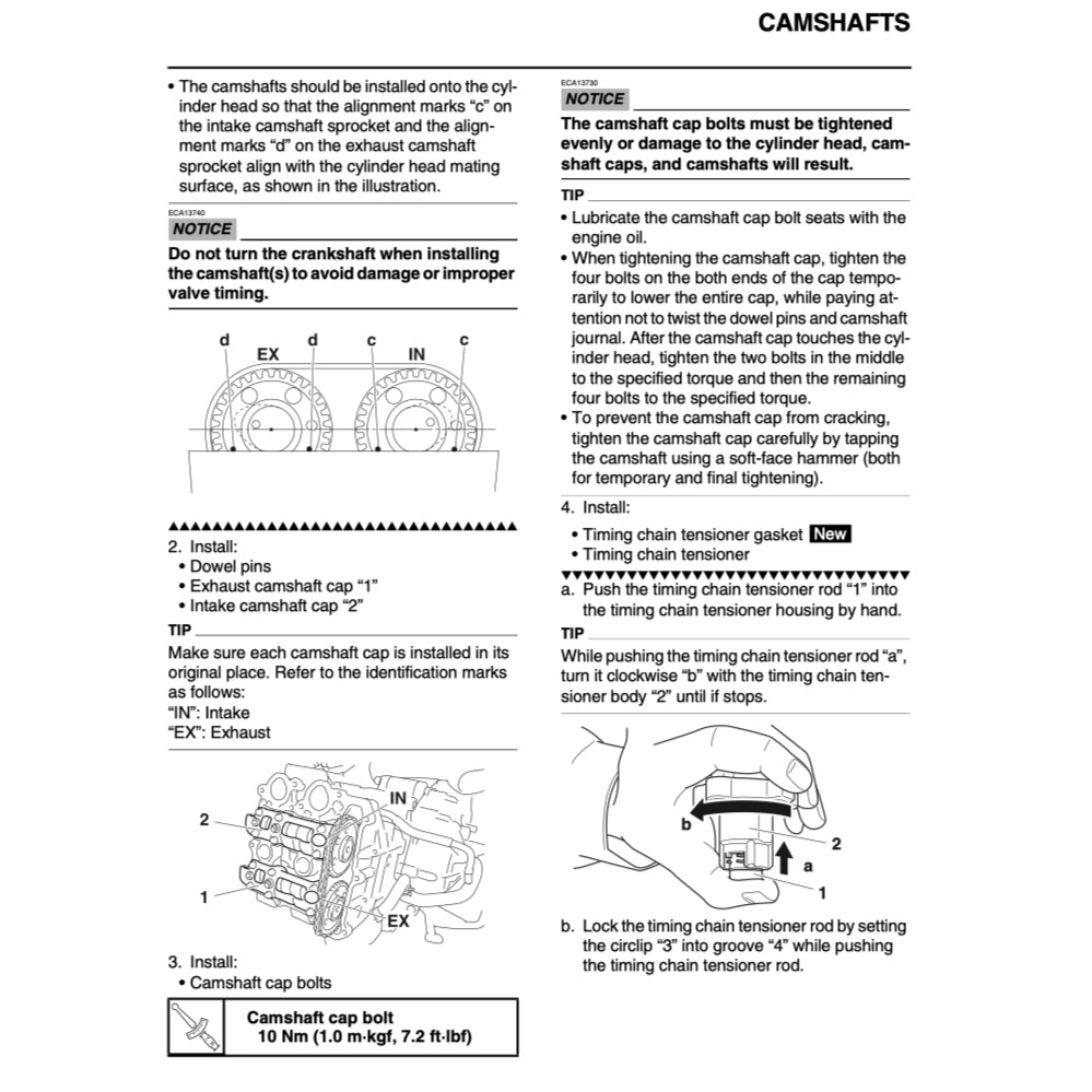 T-MAX YAMAHA TMAX XP500F (2015-2016) SERVICE WORKSHOP MANUAL + OWNER'S MANUAL
