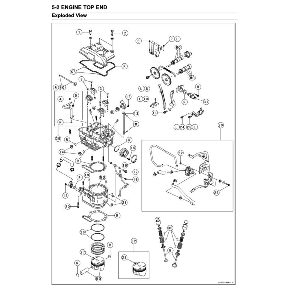 KAWASAKI KLR650 (2008-2021) SERVICE WORKSHOP MANUAL + OWNER'S MANUAL