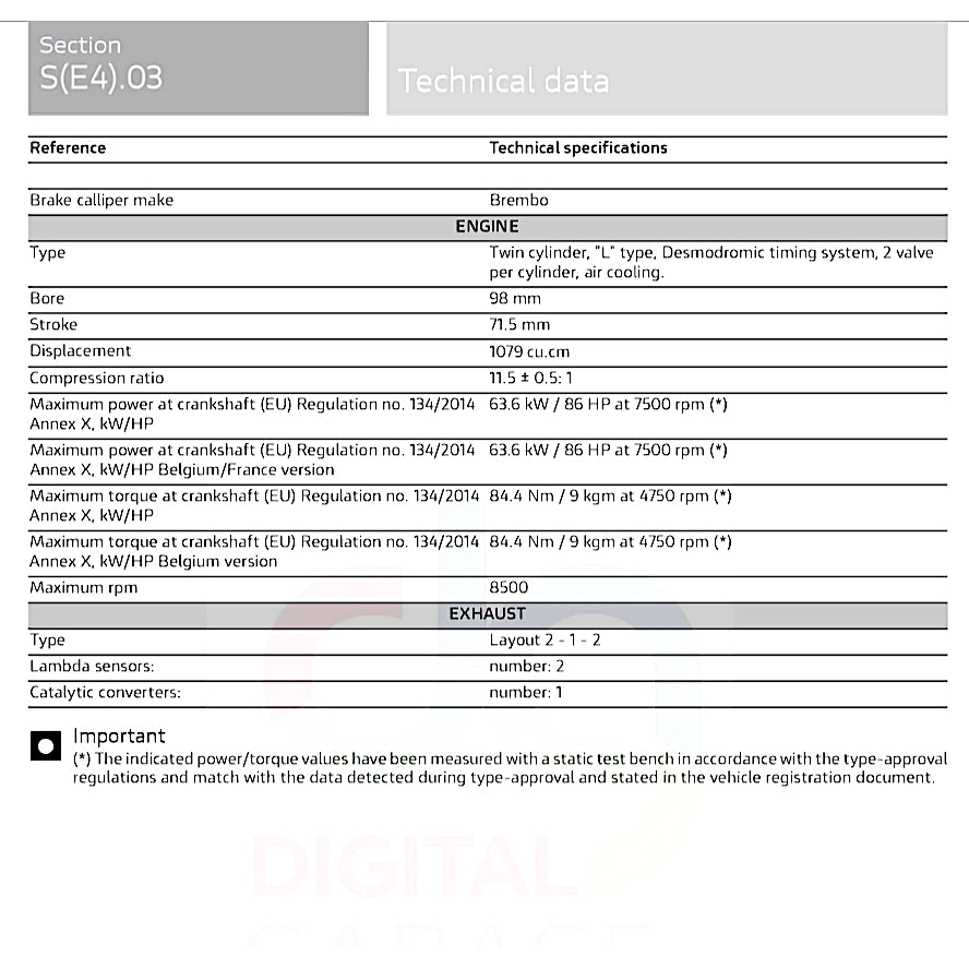 DUCATI SCRAMBLER 1100 (2018+) SERVICE WORKSHOP MANUAL + PARTS CATALOGUE + OWNER'S MANUAL