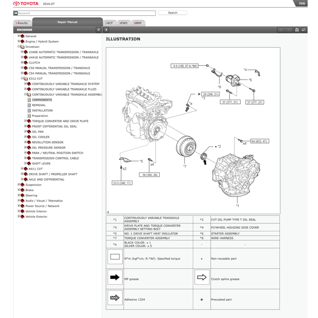 TOYOTA VIOS/YARIS NCP 150 151 NSP 150 151 (2013-2022) ONLINE SERVICE WORKSHOP MANUAL