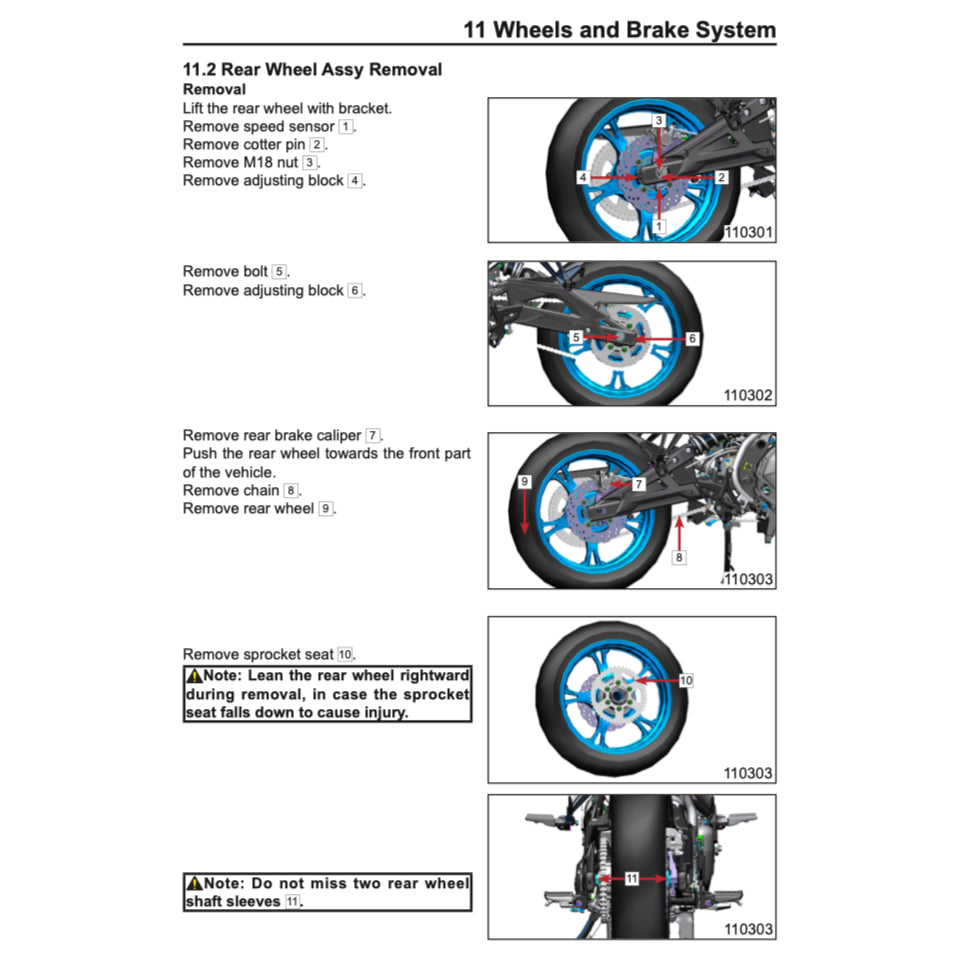 CFMOTO 400GT (2019-2023) SERVICE WORKSHOP MANUAL + PARTS CATALOGUE+ OWNER'S MANUAL