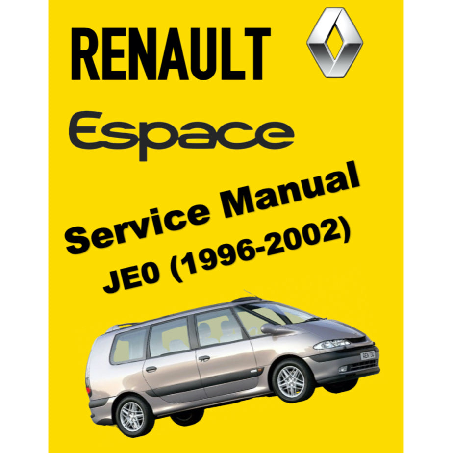 RENAULT ESPACE 3 (1996-2002) SERVICE WORKSHOP MANUAL
