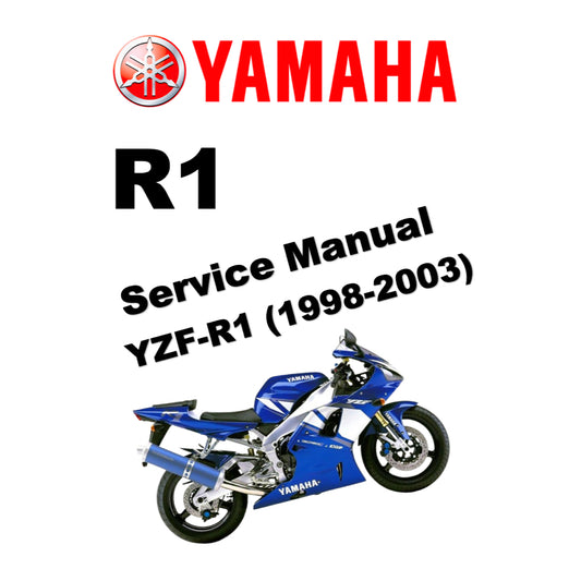 YAMAHA YZF-R1 (1998-2003) SERVICE WORKSHOP MANUAL + PARTS CATALOGUE+ OWNER'S MANUAL