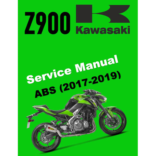 KAWASAKI Z900 ABS (2017-2019) SERVICE WORKSHOP MANUAL + PARTS CATALOGUE + OWNER'S MANUAL