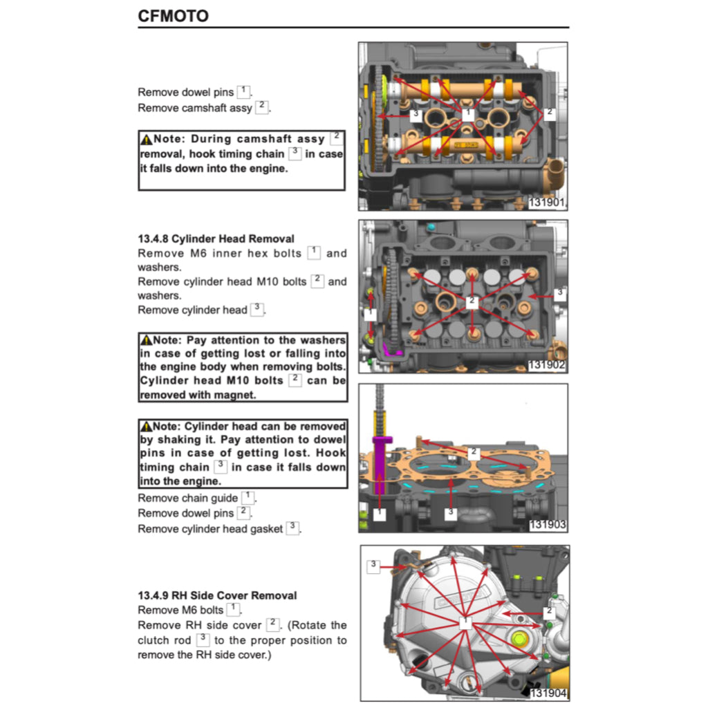 CFMOTO CF650NK CF650-7C (2020-2023) SERVICE WORKSHOP MANUAL + OWNER'S MANUAL