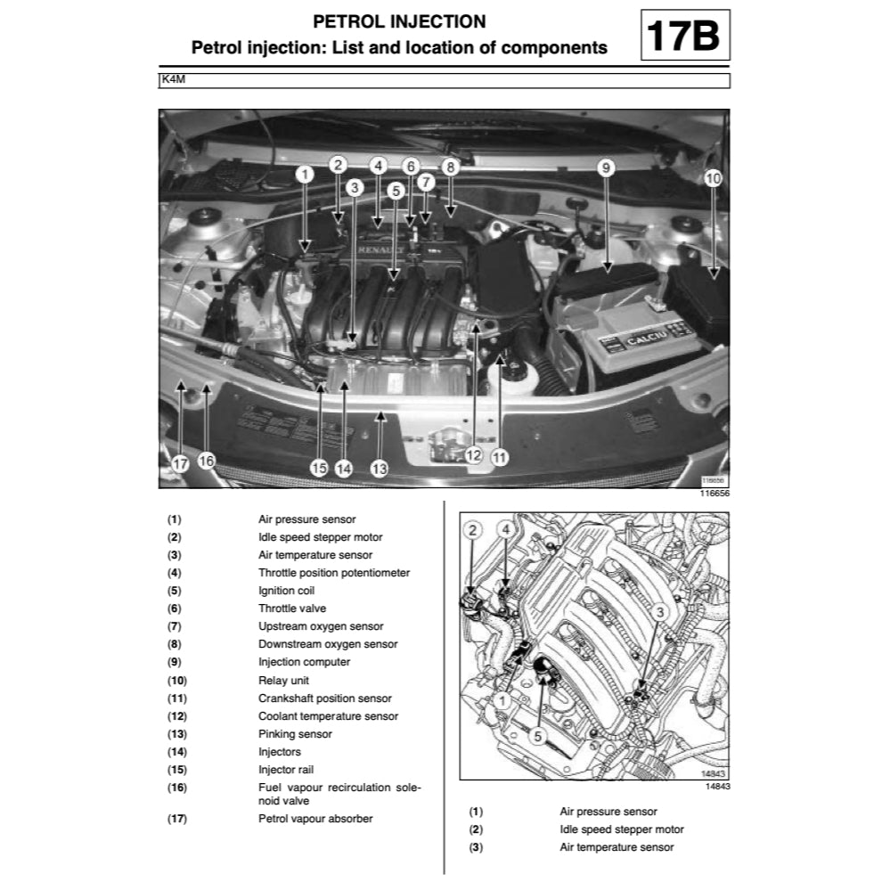 RENAULT DACIA DUSTER HS (2009-2017) SERVICE WORKSHOP MANUAL