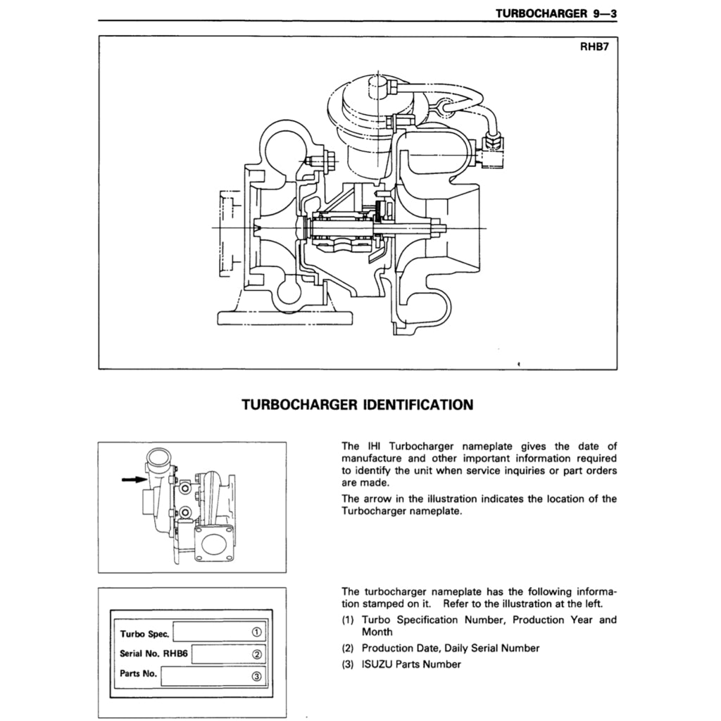 ISUZU ENGINE 4B-6B SERIES (4BB1-4BD1-6BB1-6BD1-6BG1 4BD1T-6BD1T-6BG1T) SERVICE WORKSHOP MANUAL