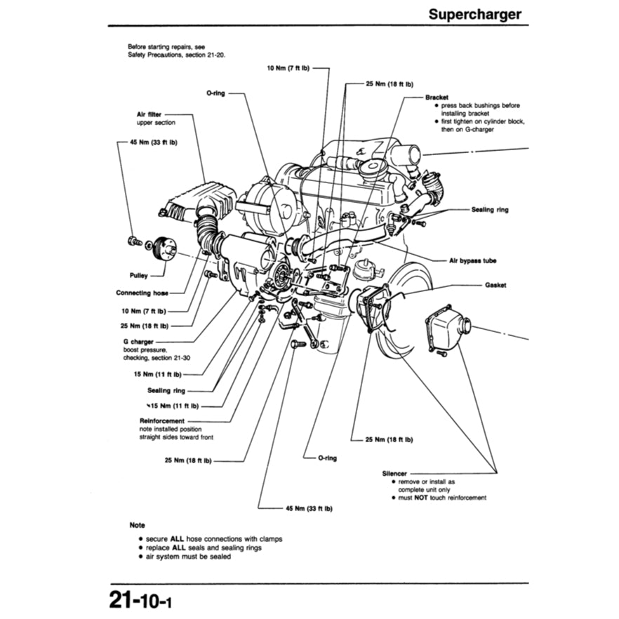 VW CORRADO G60/VR6/SLC (1988-1995) SERVICE WORKSHOP MANUAL