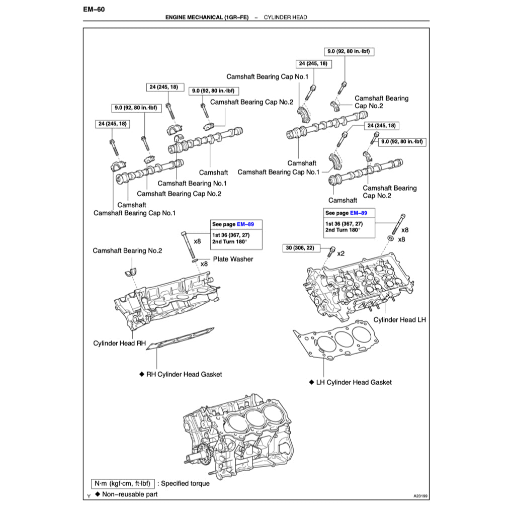 TOYOTA TUNDRA GSK30/UCK30/40 (2005-2006) SERVICE WORKSHOP MANUAL