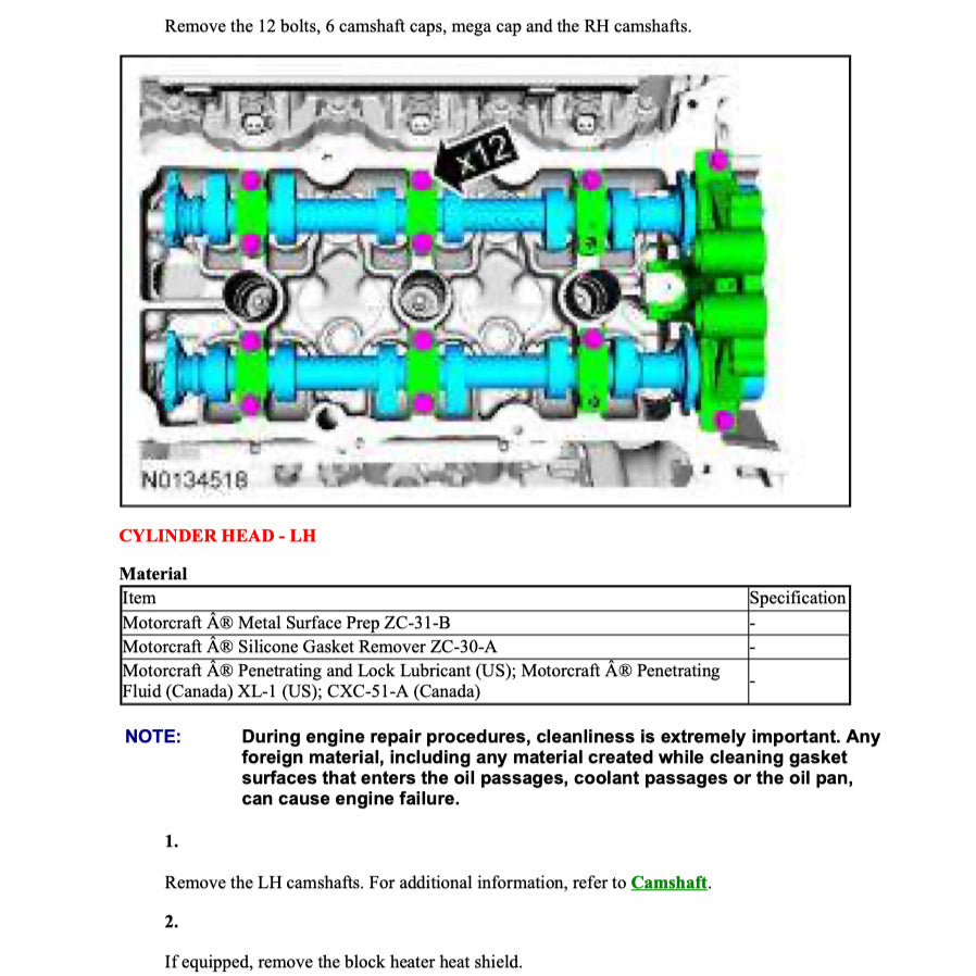 LINCOLN MKS (2008-2016) SERVICE WORKSHOP MANUAL
