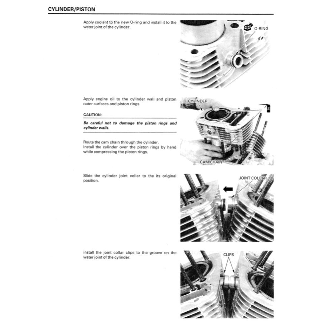 HONDA SHADOW VT600C / CD / VLX (1988-2006) SERVICE WORKSHOP MANUAL + OWNER'S MANUAL
