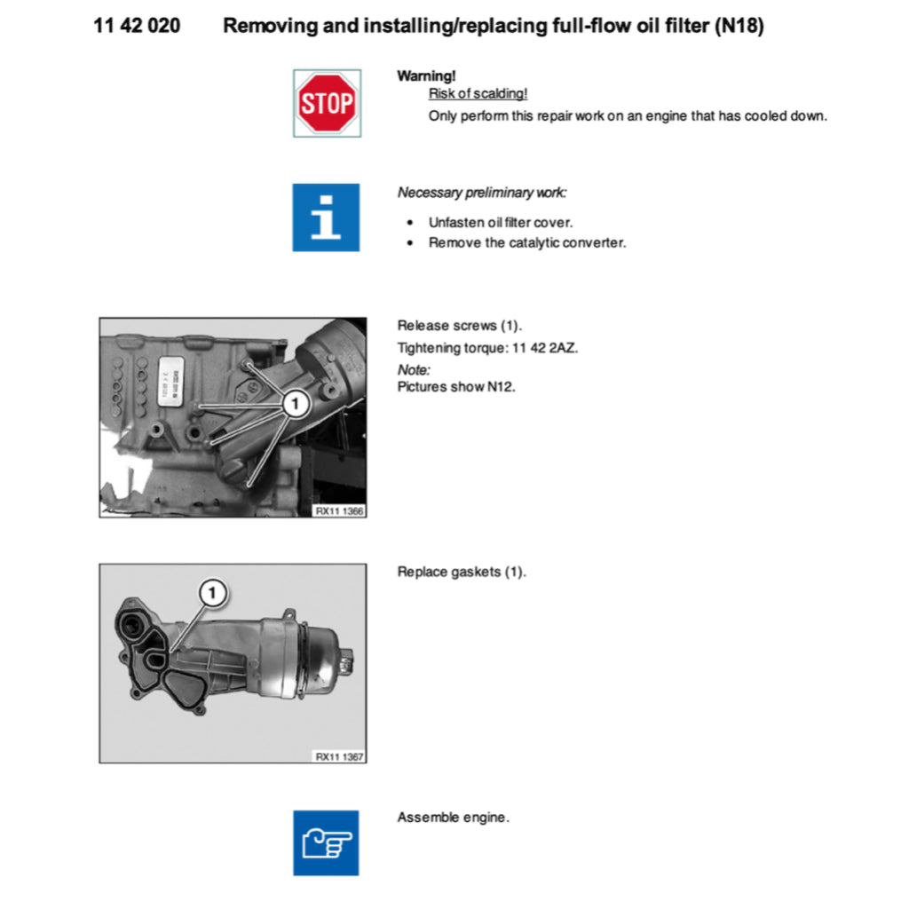 MINI COUNTRYMAN/S ALL4 R60 N16/N18 (2011-2017) SERVICE WORKSHOP MANUAL