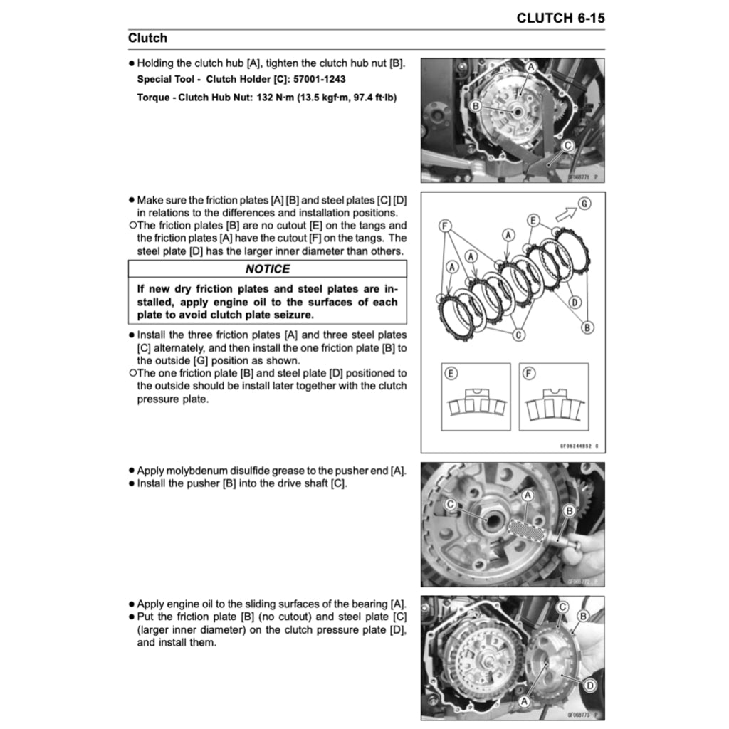 KAWASAKI Z250 (2013-2015) SERVICE WORKSHOP MANUAL + PARTS CATALOGUE + OWNER'S MANUAL