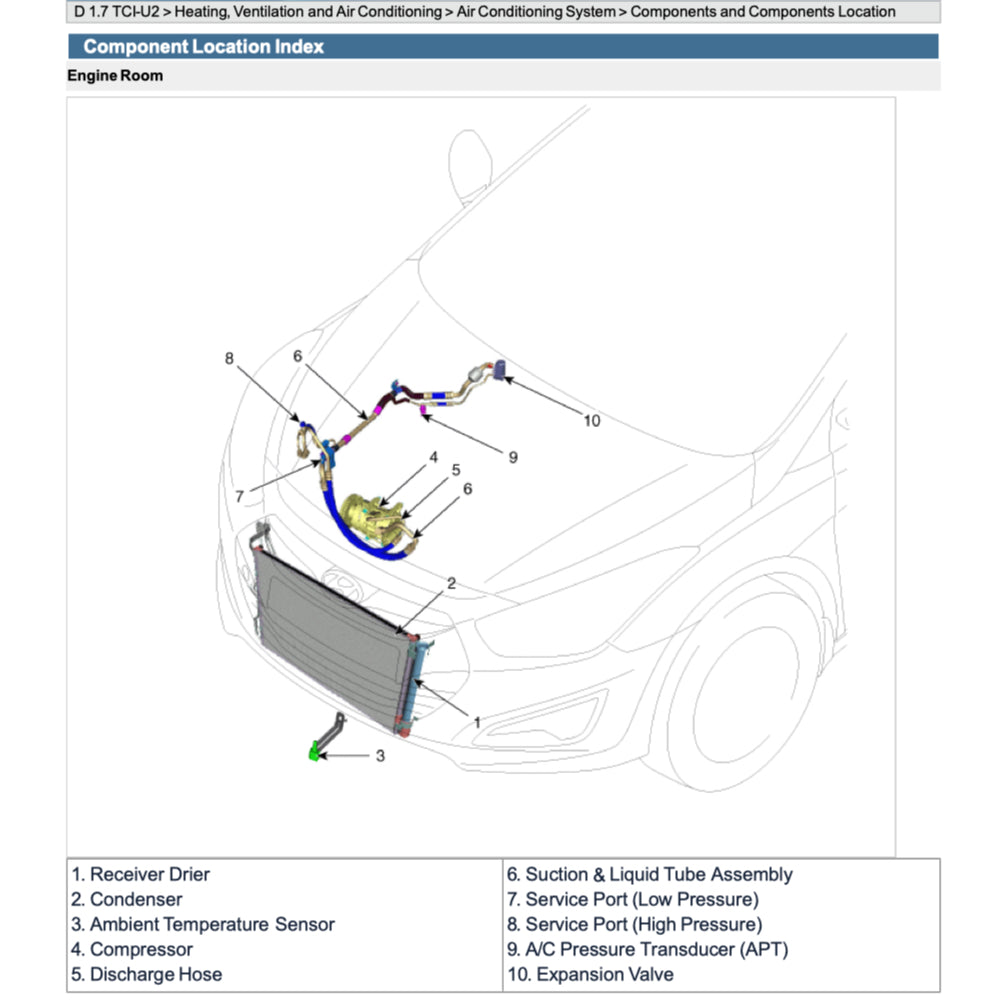 HYUNDAI i40 VF (2011-2019) SERVICE WORKSHOP MANUAL