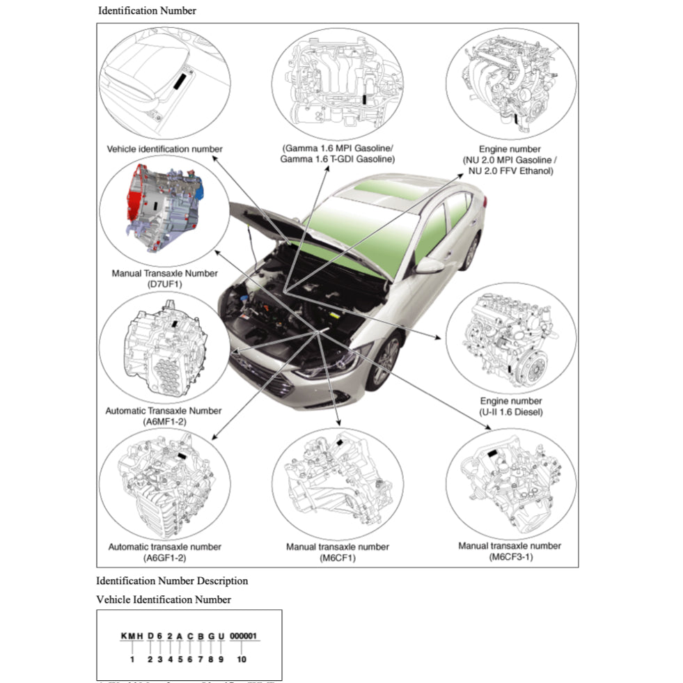 HYUNDAI ELANTRA AD (2016-2020) SERVICE WORKSHOP MANUAL