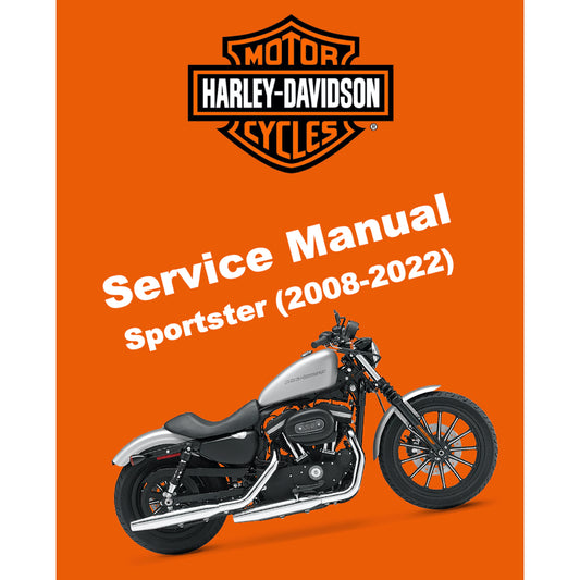 HARLEY DAVIDSON SPORTSTER MODELS (2008-2022) SERVICE MANUAL + PARTS CATALOGUE
