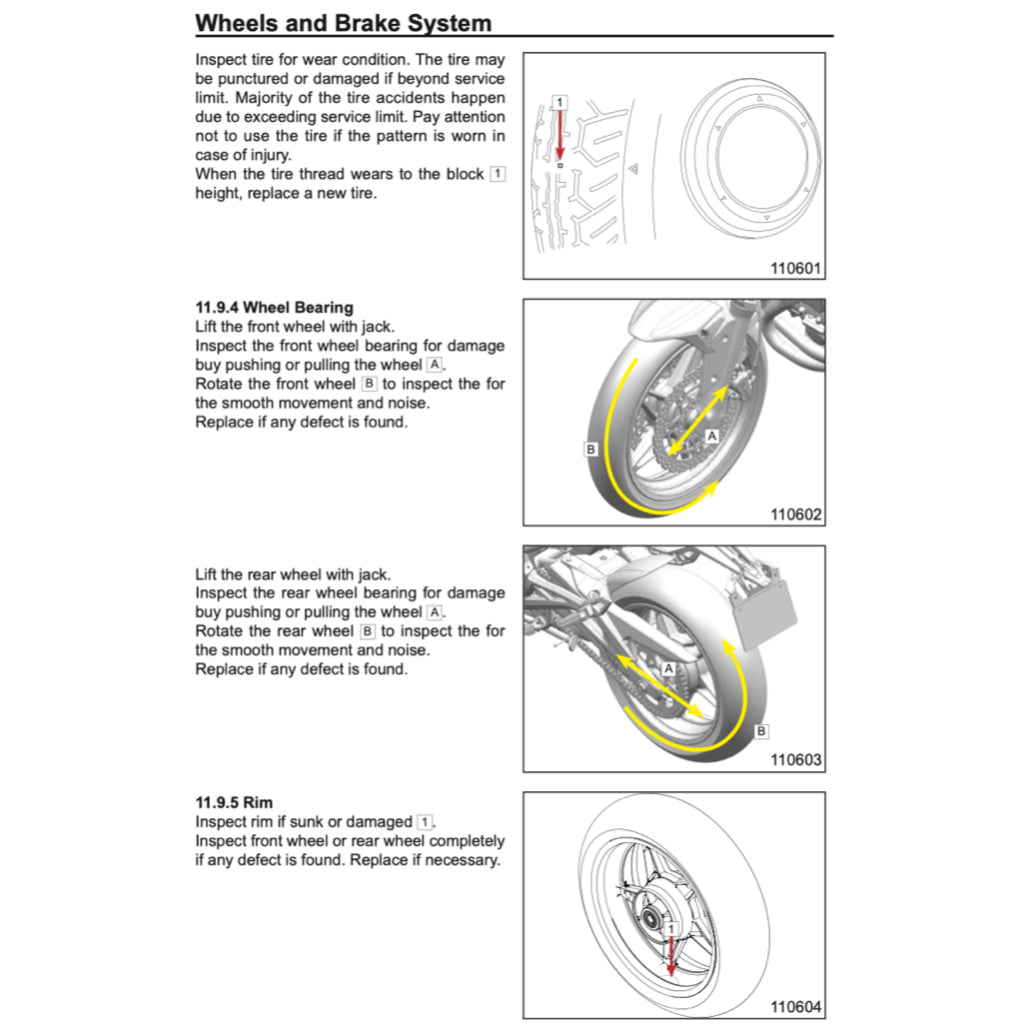 CFMOTO CF650NK CF650-7C (2020-2023) SERVICE WORKSHOP MANUAL + OWNER'S MANUAL