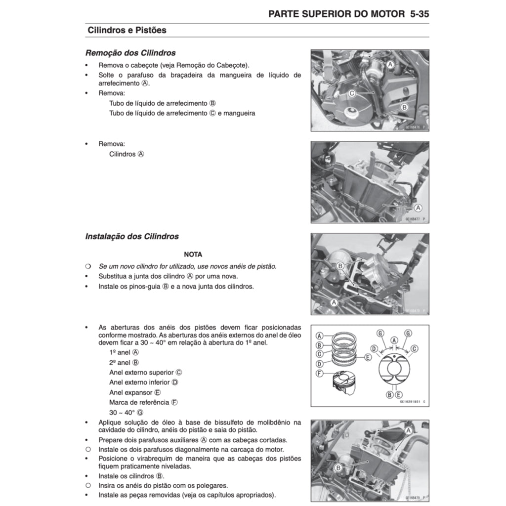 MANUAL DE SERVIÇO KAWASAKI Z300 (2015-2019) + CATÁLOGO DE PEÇAS + MANUAL DO PROPRIETÁRIO