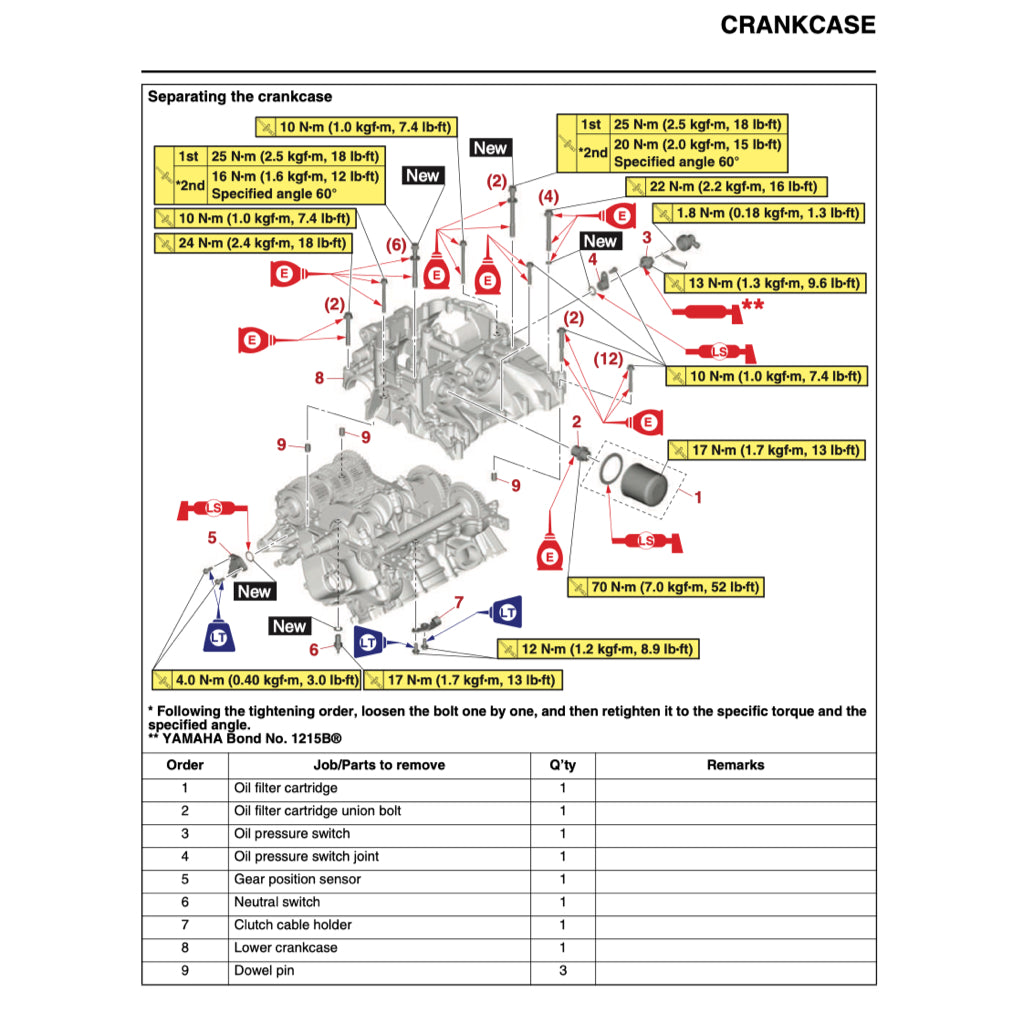 YAMAHA MT-09 MT09 (2024+) SERVICE WORKSHOP MANUAL + OWNER'S MANUAL