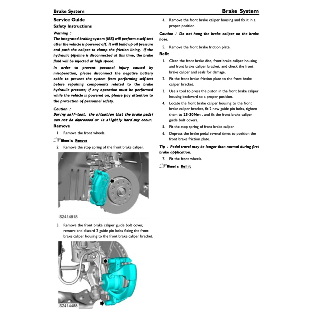 MG3 HYBRID+ (2024+) SERVICE WORKSHOP MANUAL