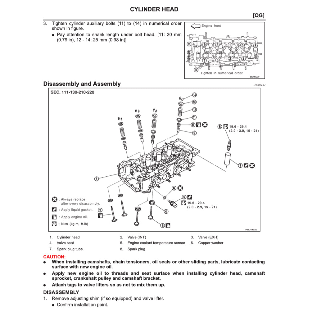 NISSAN ALMERA N16 (2000-2008) SERVICE WORKSHOP MANUAL