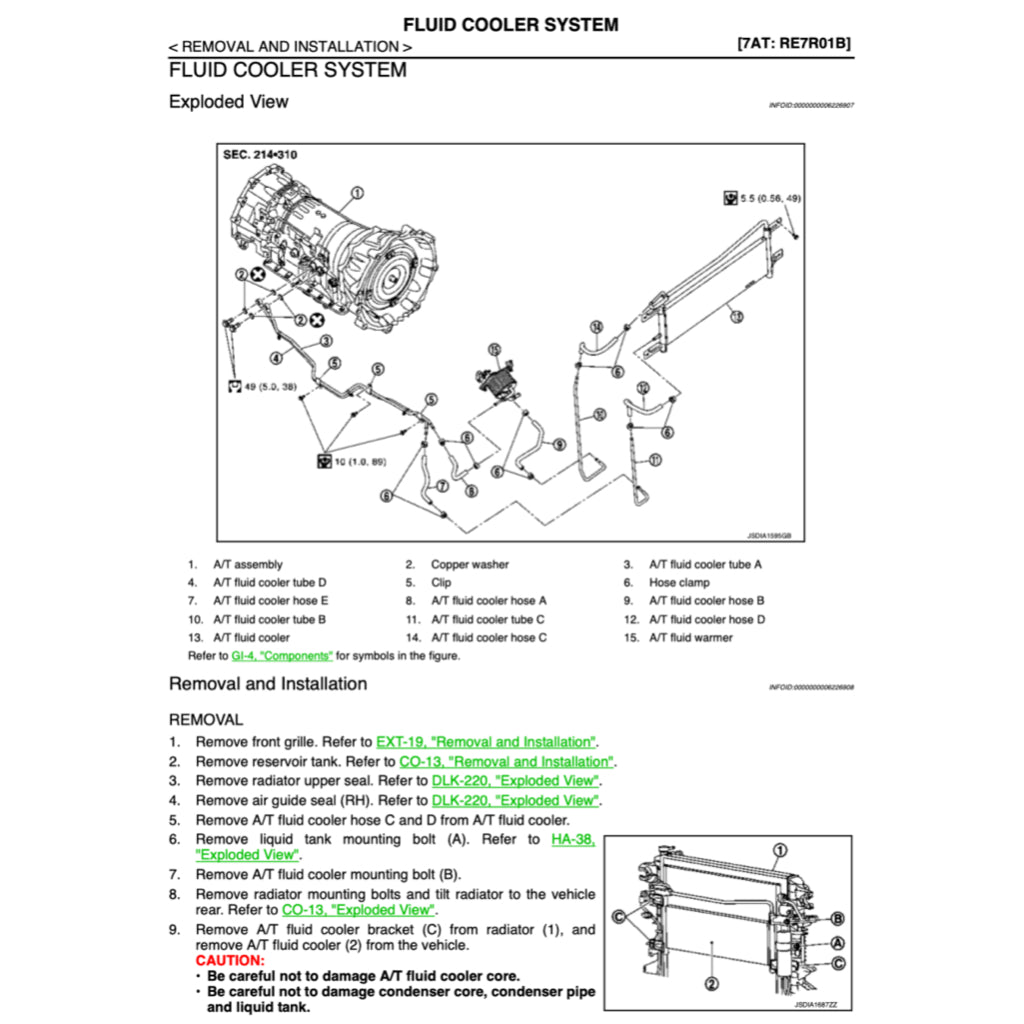NISSAN PATROL Y62 (2010+) SERVICE WORKSHOP MANUAL